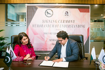 ISMMART Group of Industries is honored to sign MoU with Minhaj University Lahore
