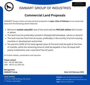 *Commercial Land Proposals *